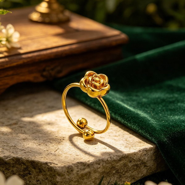 Golden Rose Ring