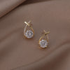 Combo Of 2 Pearl Bow Diamond Earrings