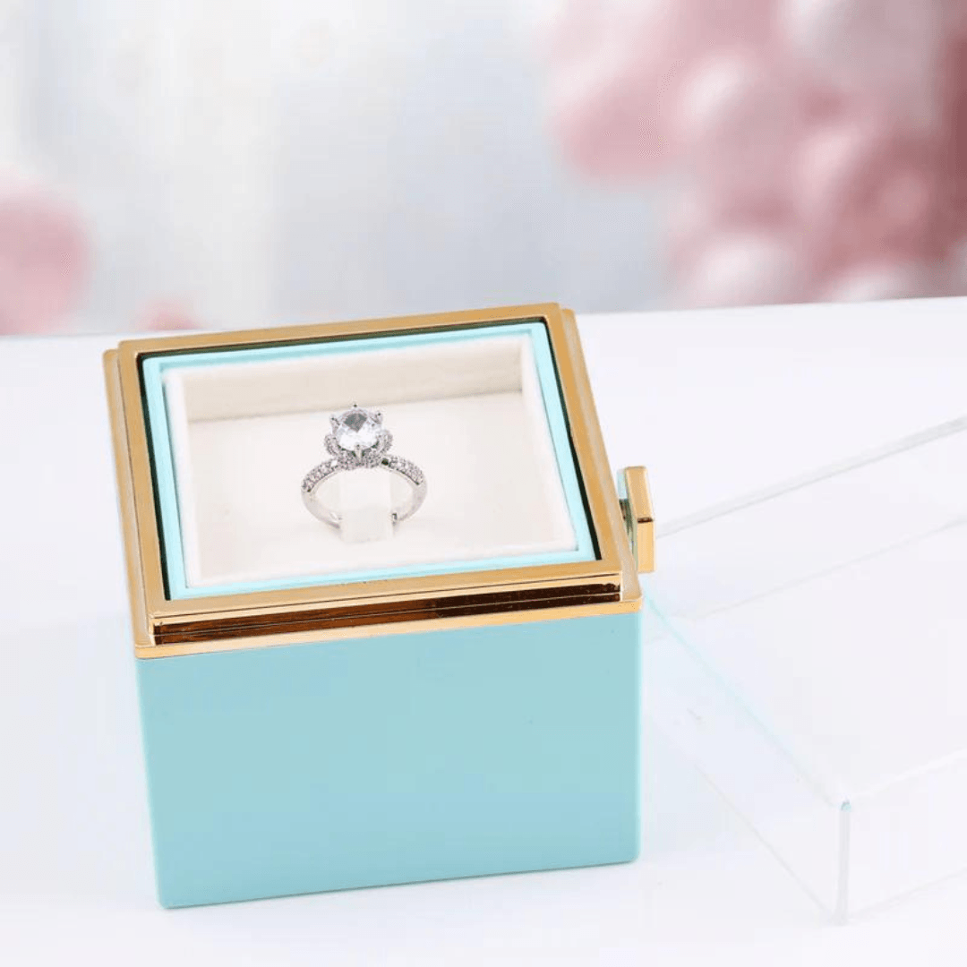 Luxury Acrylic Glass Window Jewelry Drawer Box