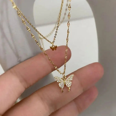 Fashion Butterfly Pendant|Butterfly Necklace