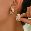 NEW LOOK TWO SHED EARRINGS
