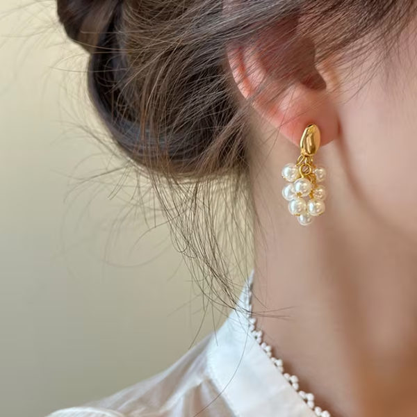 Pearl Fashion Earrings