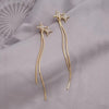 Star Shaped Rhinstone Earring