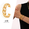 Golden Chain Drop Bracelet