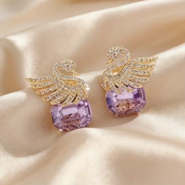 Fairy Swan Earring