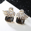 Swan Crystal Earring