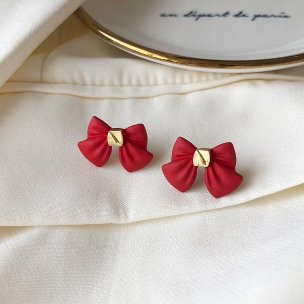 Red Cherry Drop Earring