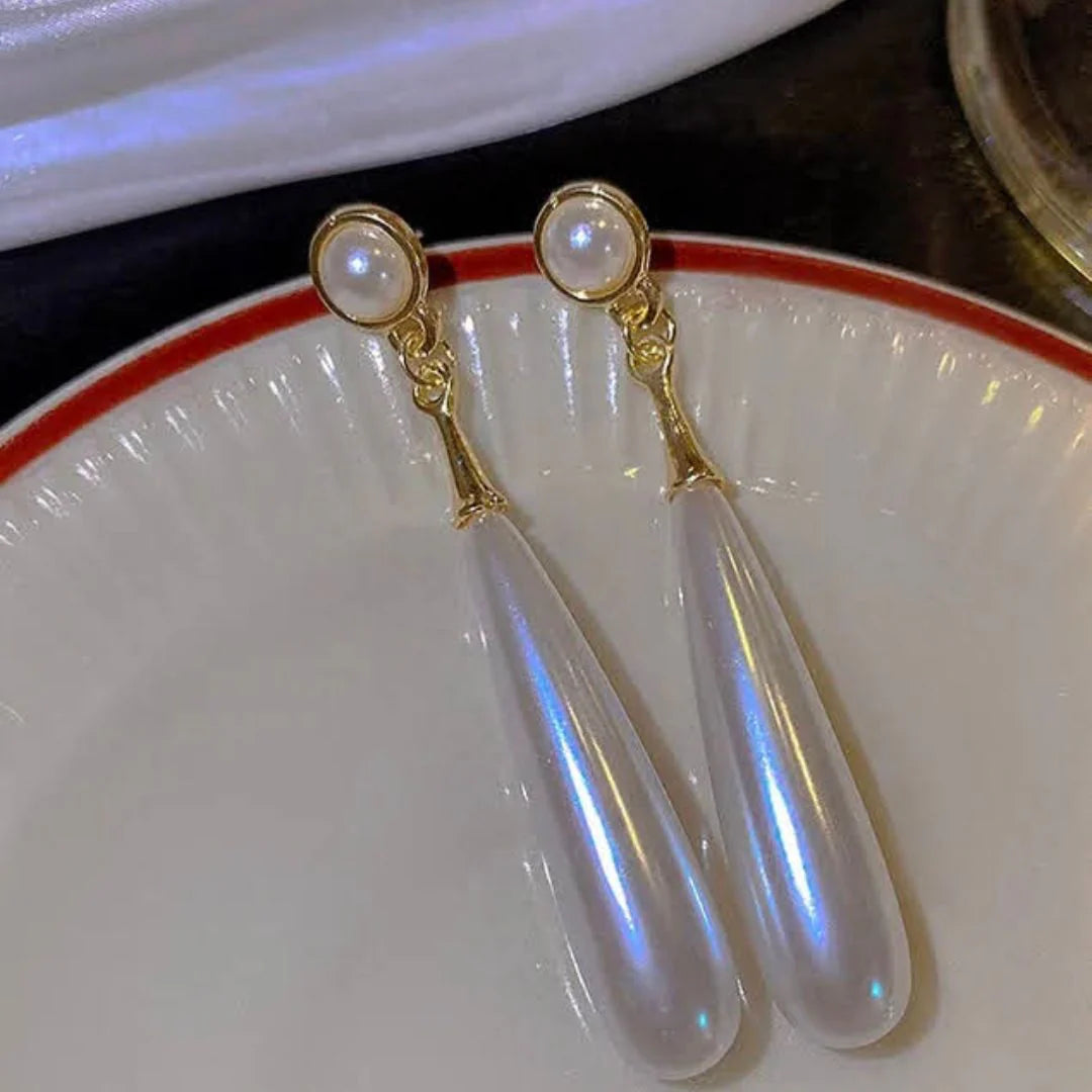 Water Drop Pearl Earring