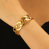 Golden Chain Drop Bracelet