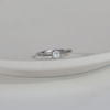 S925 Silver Classic Six-Prong Solitaire Adjustable Ring