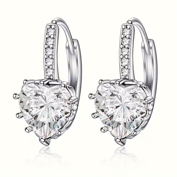 Love Heart Shaped Earring