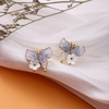 Butterfly Shaped Drop Earring