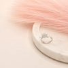 Mint Blossom Pearl Ring