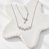 S925 Silver Sparkling Butterfly Charm Necklace