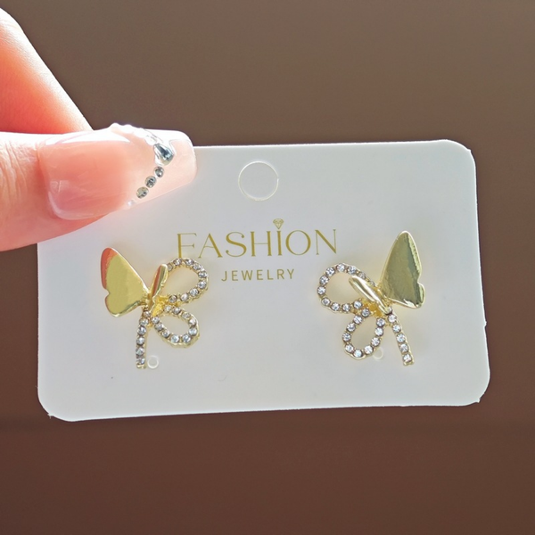 Butterfly and Bow Earring