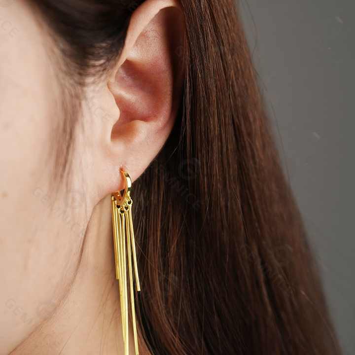 Drop Tassel Earrings