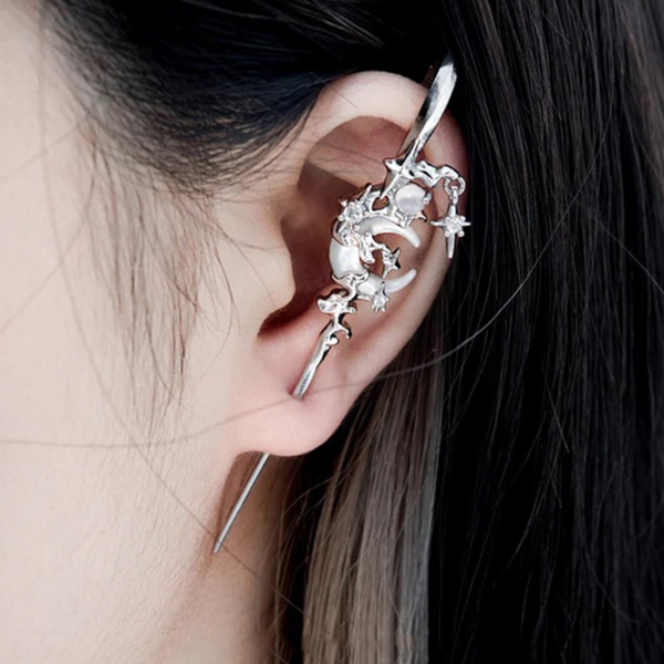 Moon Hook Earring
