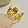 Golden Sunshine Flower Bracelet