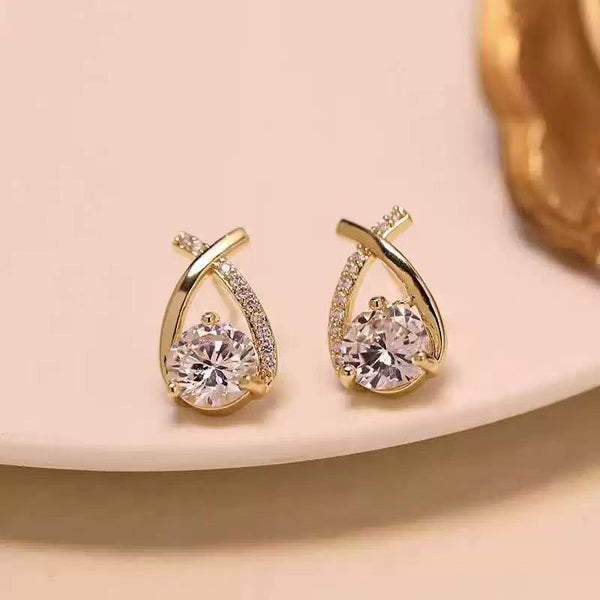 Pack Of 2 Crystal Earring