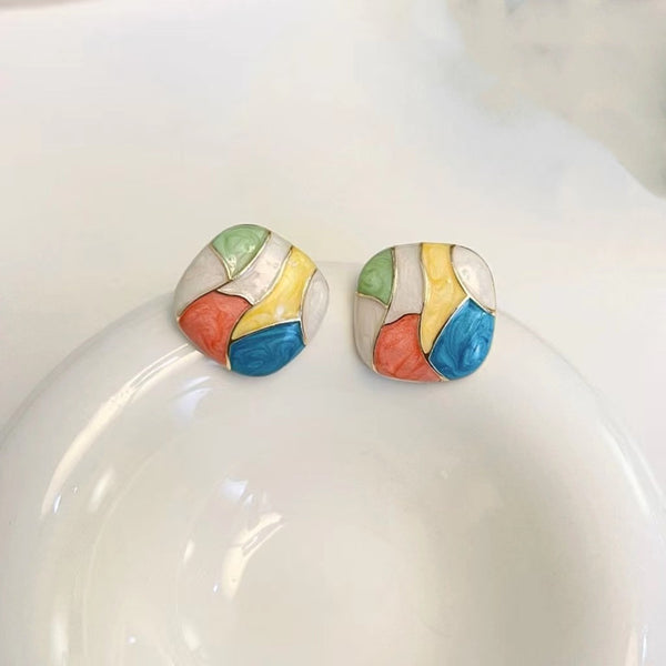 Pack Of 3 Multi & Flower Drop Earring