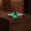 Regal Green Stone Ring