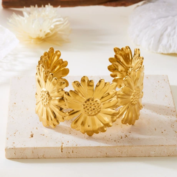 Golden Blossom Bracelet
