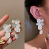 Gold Pearl Earring