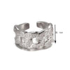 Chain-Link Design Ring