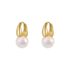 White Pearl earrings