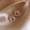 Pack Of 2 Golden Bow Earring