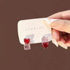 Pack Of 4 Unique Stud Earrings