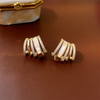 Attractive Half Circle Hoop Earring