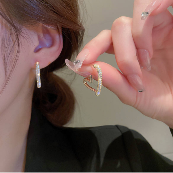 Crap Heart Earrings