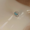 Love silver dolphine ring