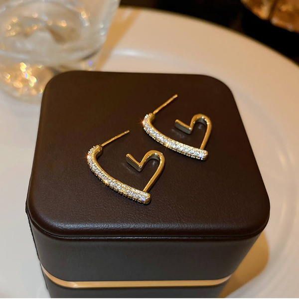 Crap Heart Earrings