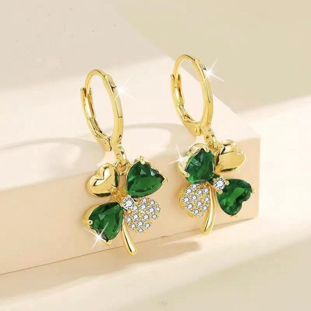 Sweet Clover Lucky  Earrings