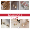 Combo Of 6 Trendy Office Wear Earring
