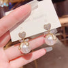 Pack Of 3 Cute Flower Pearl Earrings