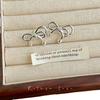 Silver Bow Earring