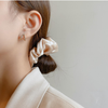Fancy Golden Rhinestone Earring
