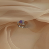 Love purple stone chand ring