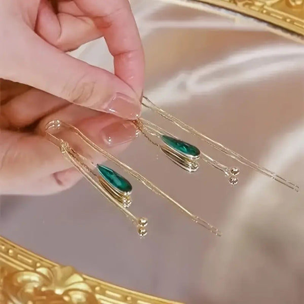 Crystal Ear Cuff earrings