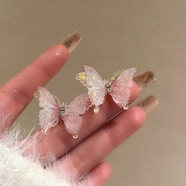 Combo Of 2 Spring Bloom Pink Tulip Earrings