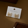 Small pearl work earring