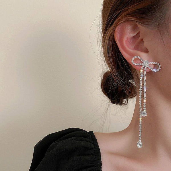 Tassel Long Pendant Earring