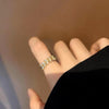 Charming Golden Shiny Rhinestone Ring