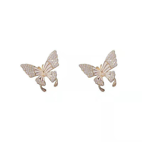 Sweet Butterfly Stud Earrings