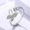 Butterfly Crystal Ring