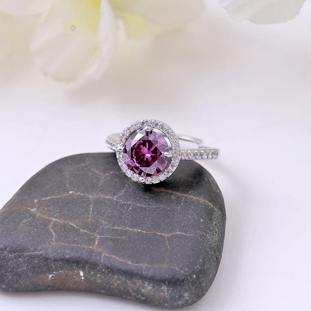 Purple Gemstone Ring