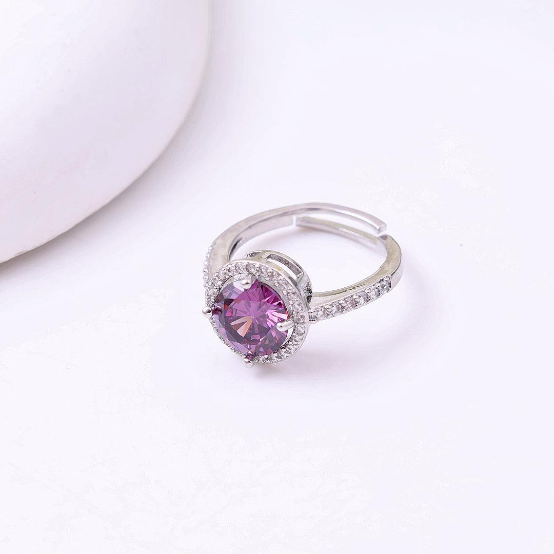 Purple Gemstone Ring